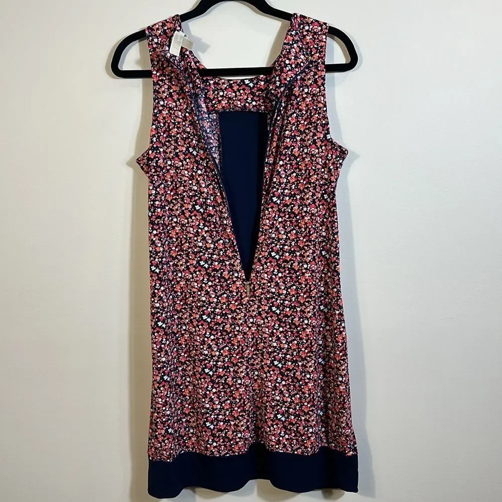Michael Kors Floral Sleeveless Spring Mini Above the Knee Dress Women Medium
